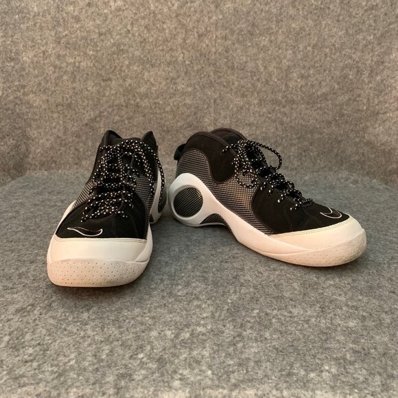 Nike Air Zoom Flight 95 Men’s 2015 Black Metallic Silver 806404-001 Sneakers - Picture 4 of 12